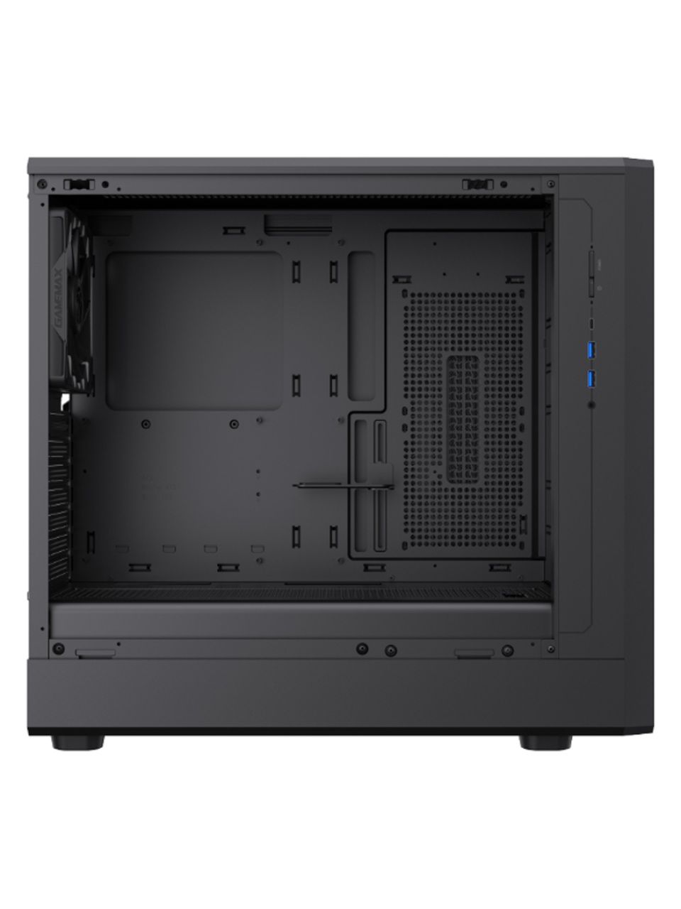 Компьютерный корпус Gamemax CLAW 460 WB Black без Б/П