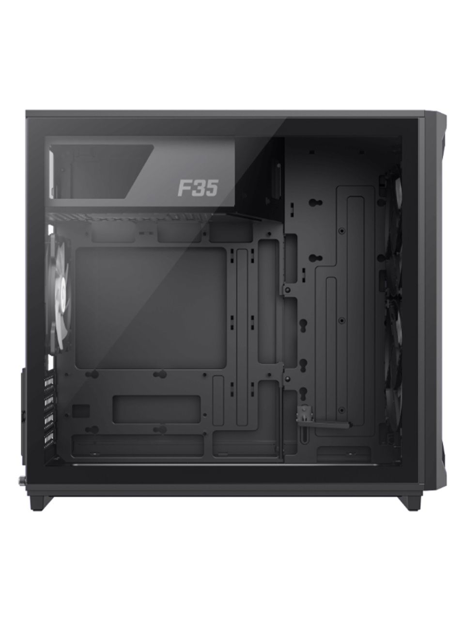 Компьютерный корпус Gamemax F35 BW Black без Б/П