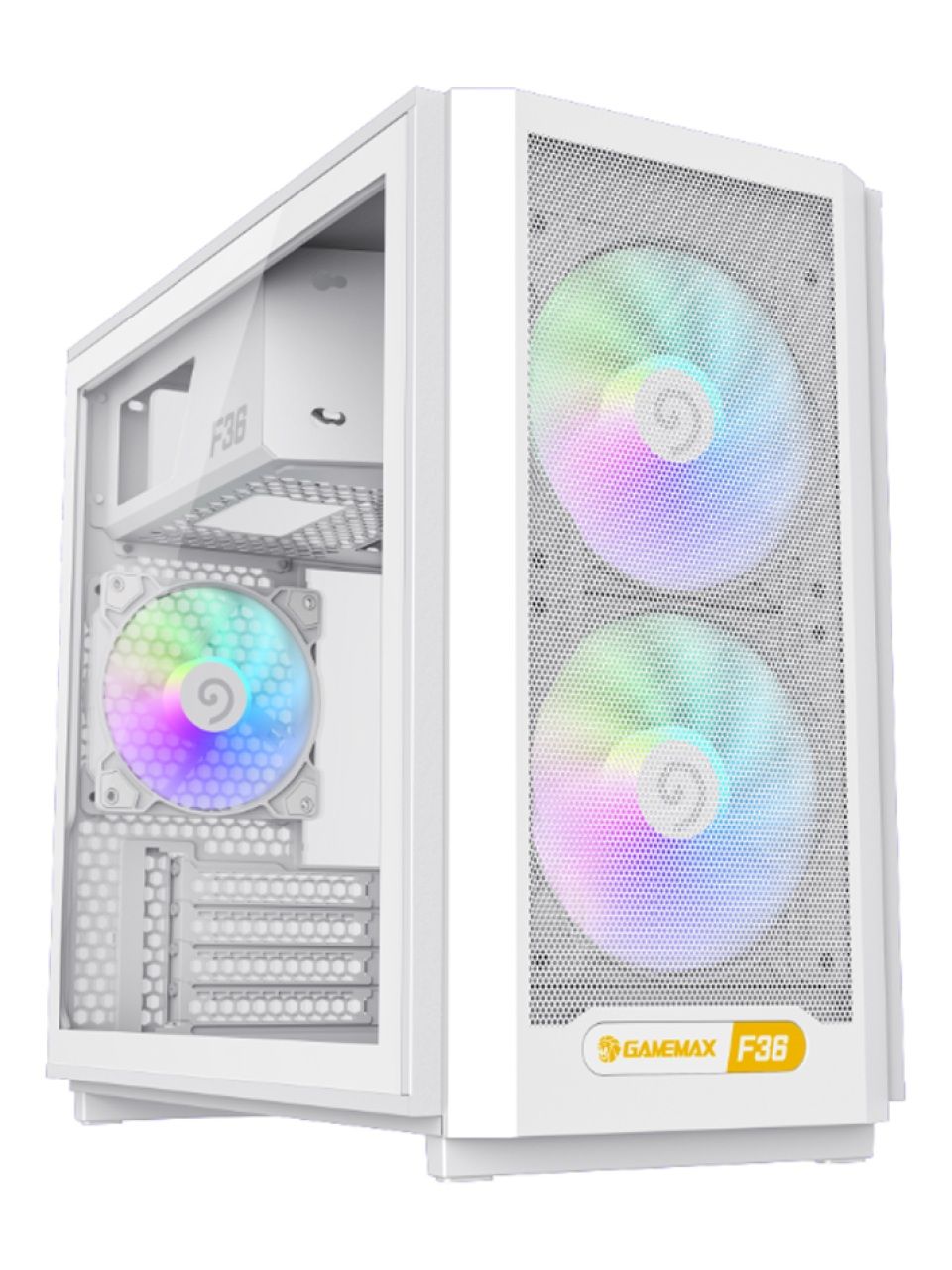 Компьютерный корпус Gamemax F36 WH White без Б/П