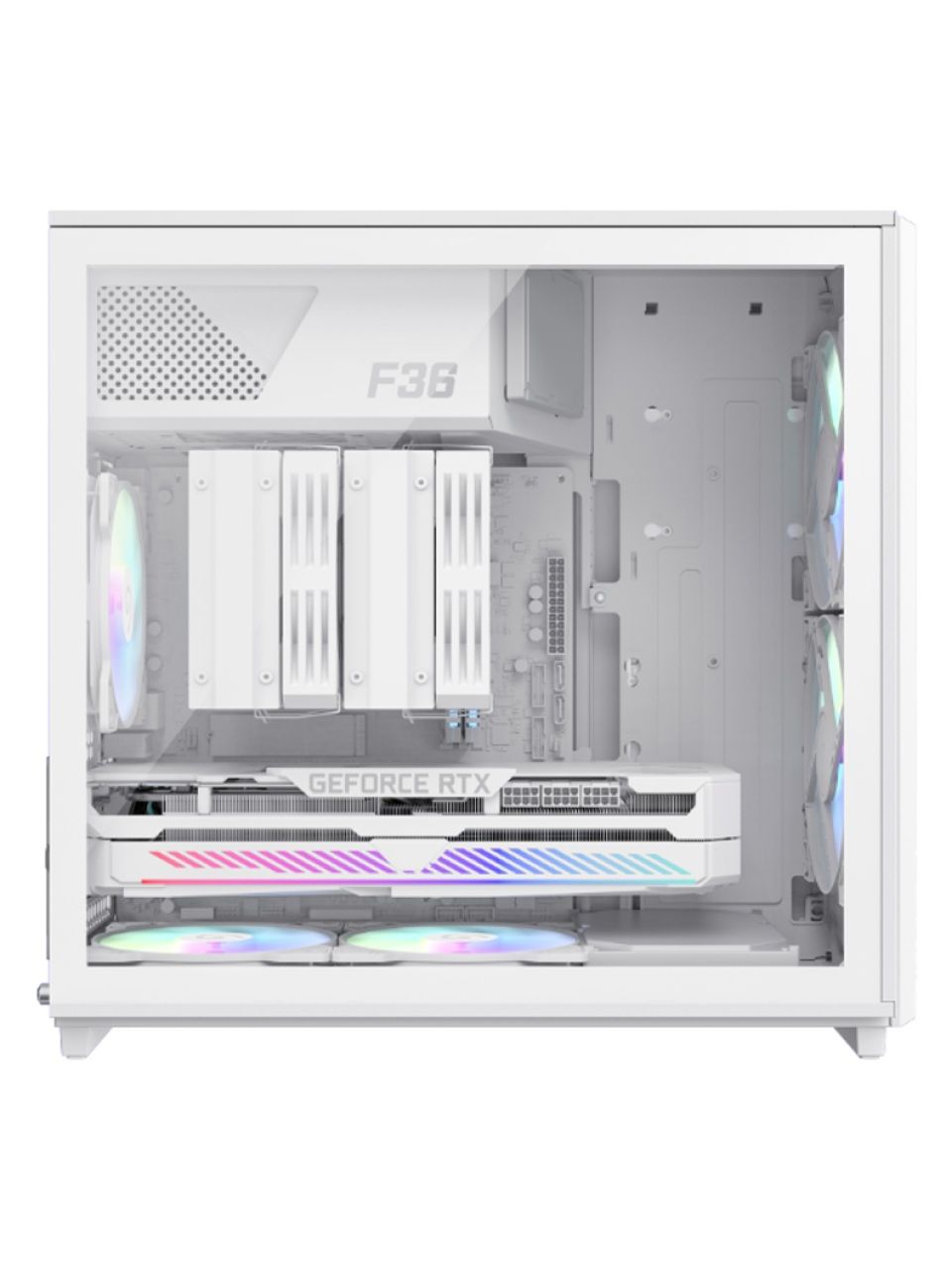 Компьютерный корпус Gamemax F36 WH White без Б/П