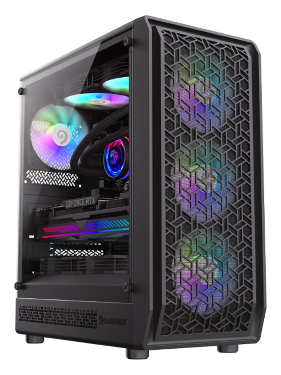 Компьютерный корпус Gamemax FORGE MB Black без Б/П