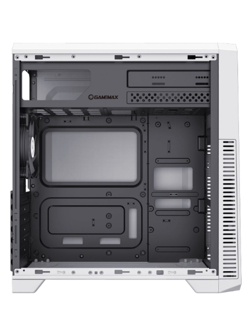 Компьютерный корпус Gamemax G561E White без Б/П