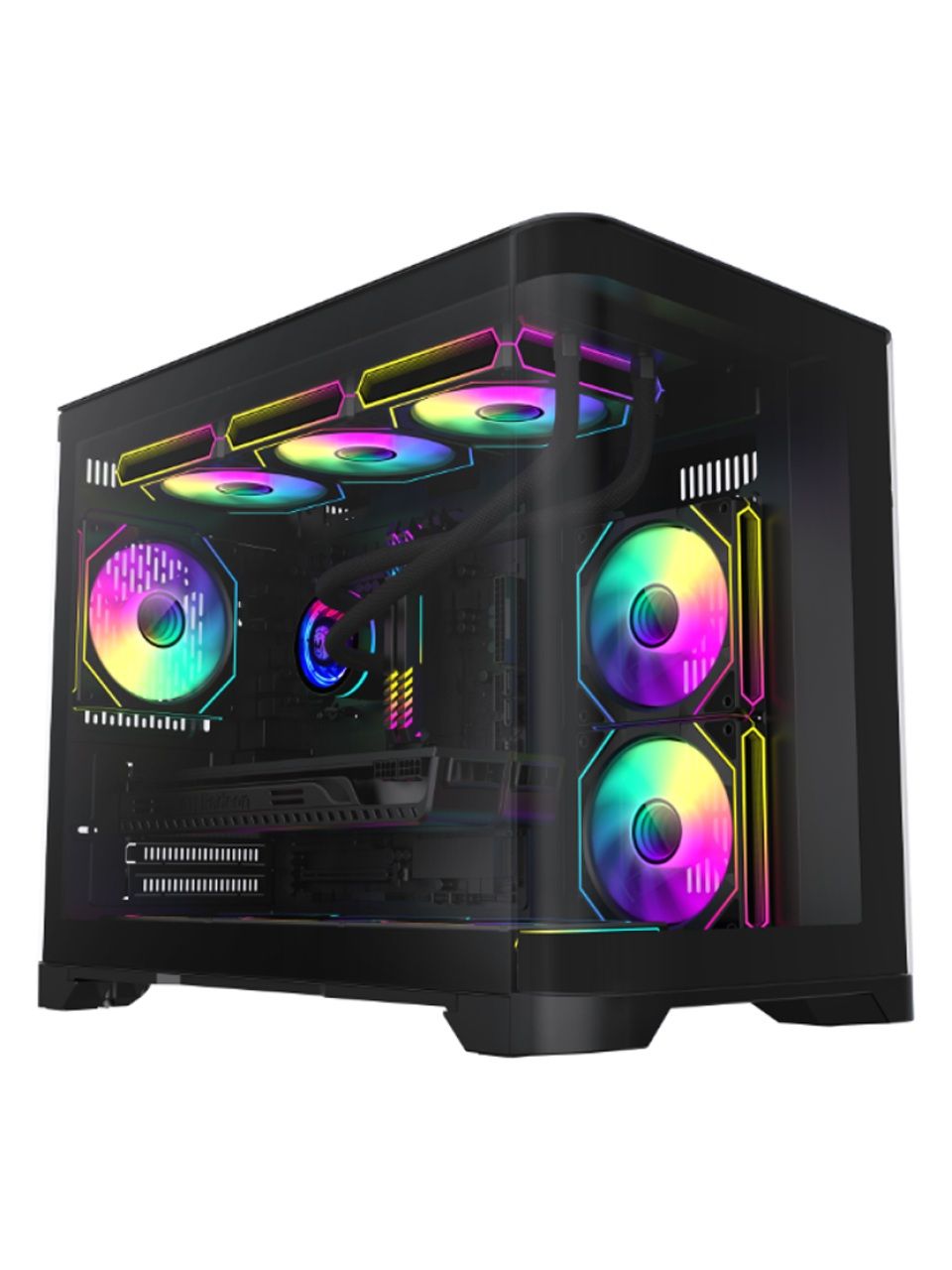 Компьютерный корпус Gamemax HYPE-M Black без Б/П