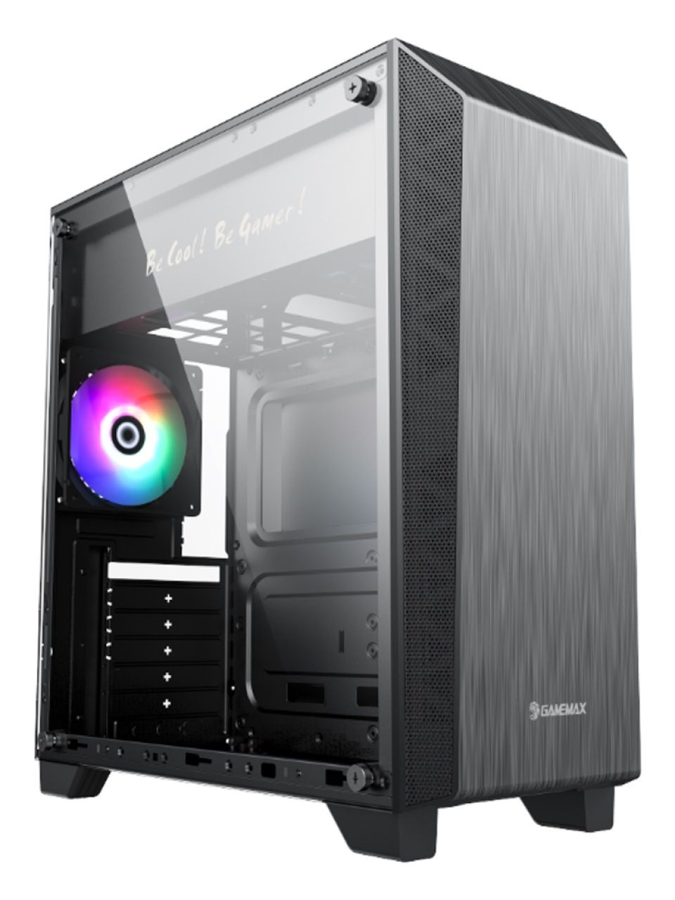 Компьютерный корпус Gamemax NOVA N5 Black без Б/П