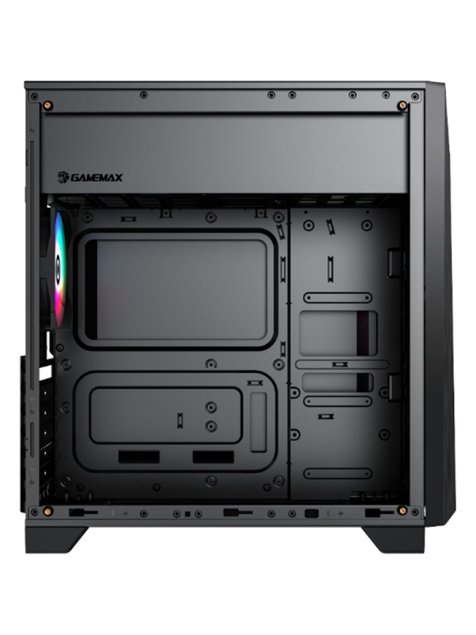 Компьютерный корпус Gamemax NOVA N6 Black без Б/П