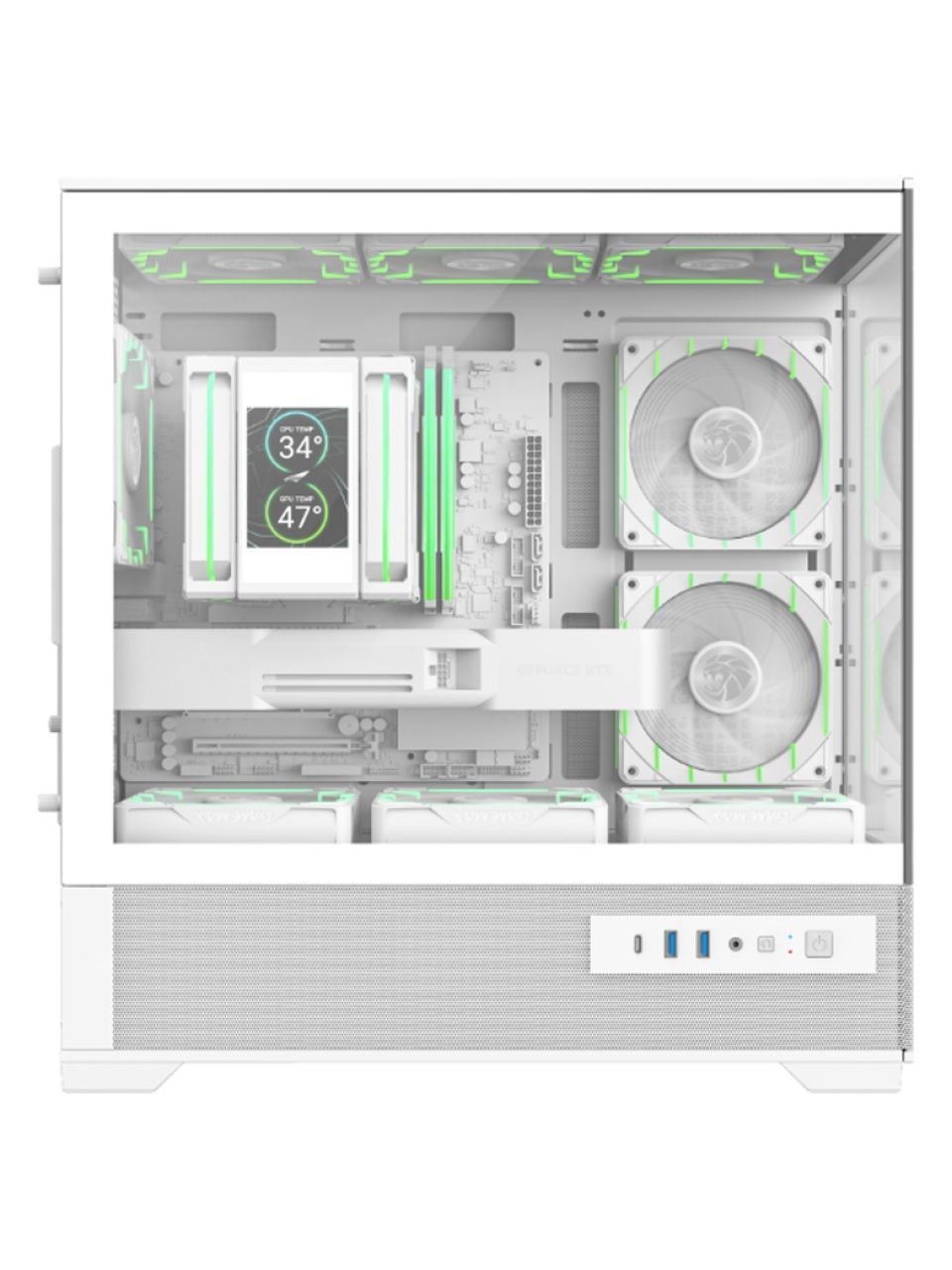 Компьютерный корпус Gamemax VISTA 2 MW White без Б/П