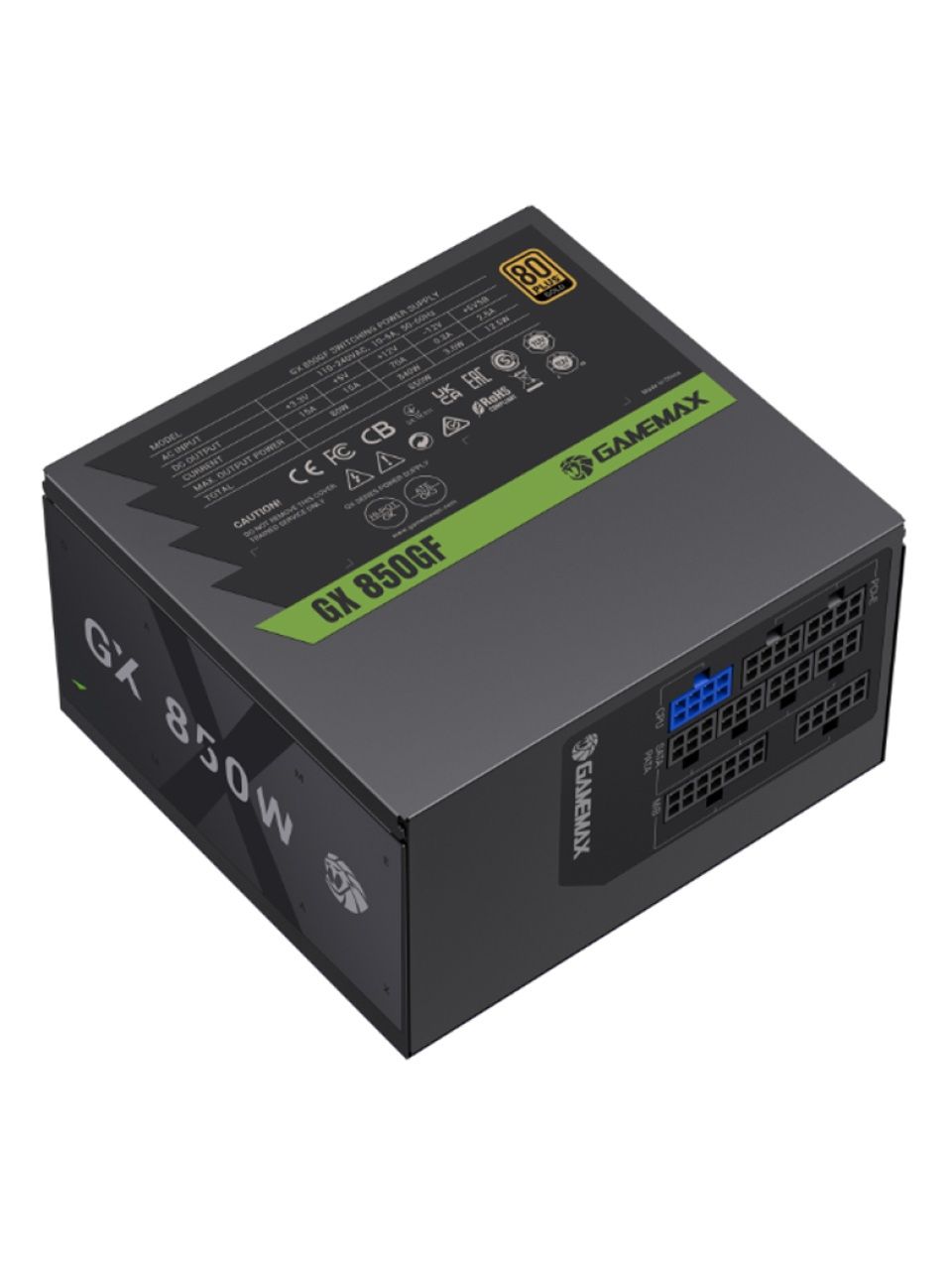 Блок питания Gamemax GX 850GF Gold