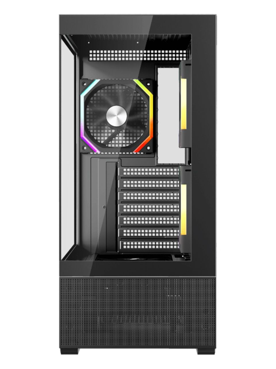Компьютерный корпус 1STPLAYER AU7 Black без Б/П