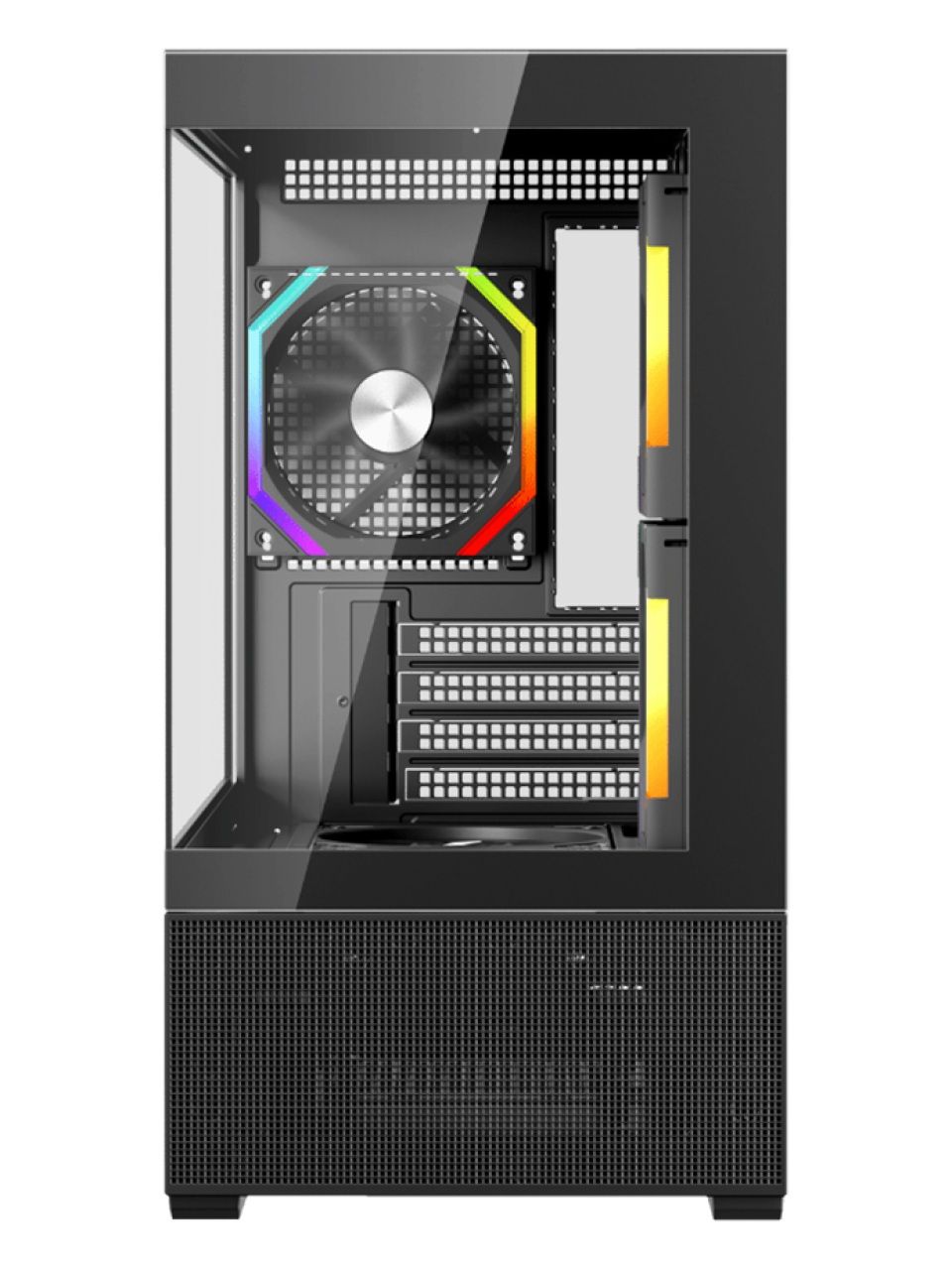 Компьютерный корпус 1STPLAYER AU6 Black без Б/П