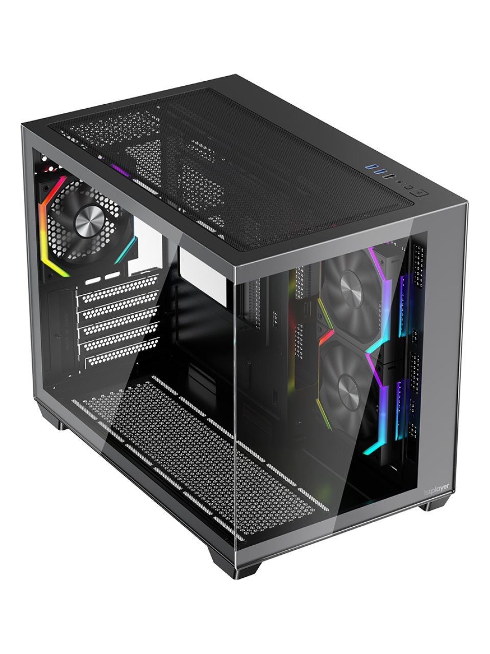 Компьютерный корпус 1STPLAYER BV6 Black без Б/П