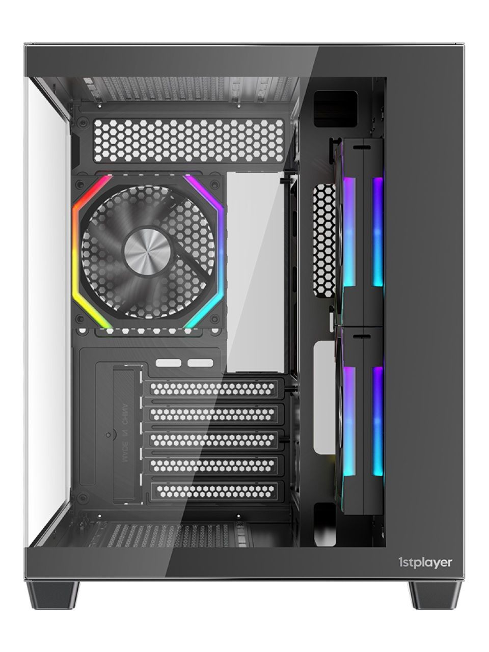 Компьютерный корпус 1STPLAYER BV6 Black без Б/П