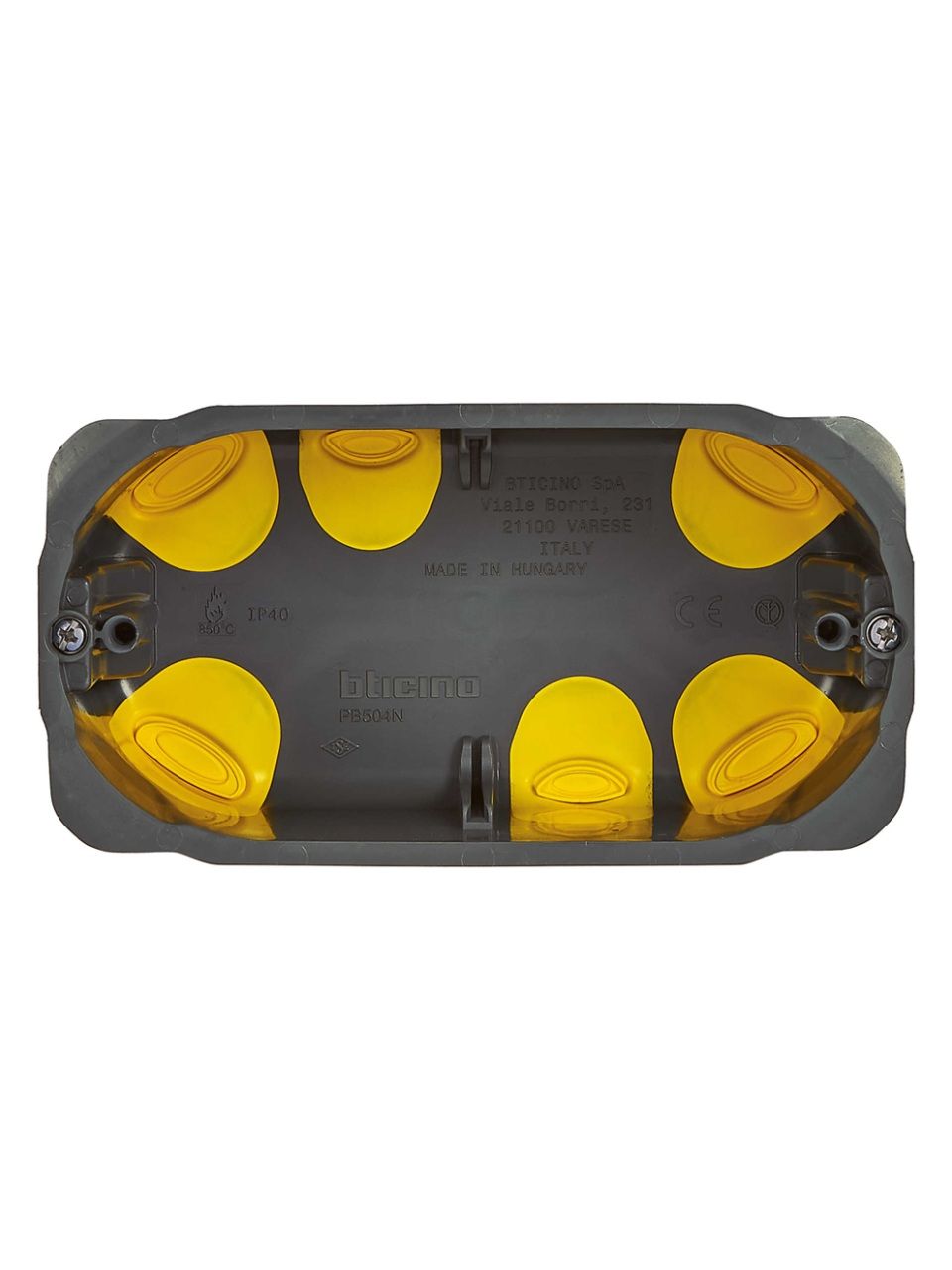 Коробка Eco Batibox Bticino PB504NN для гипсокартона 4М