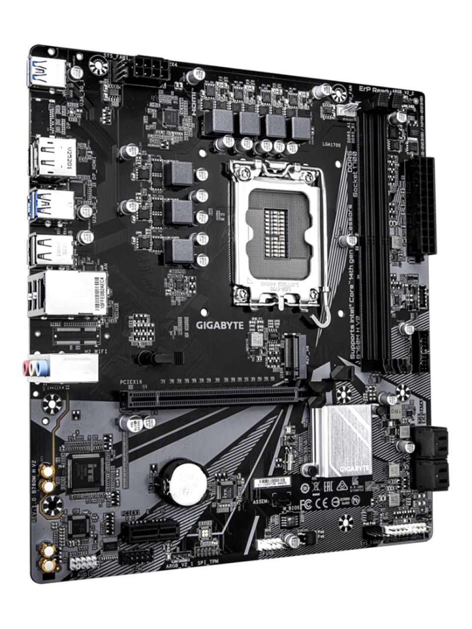 Материнская плата Gigabyte B760M H V2