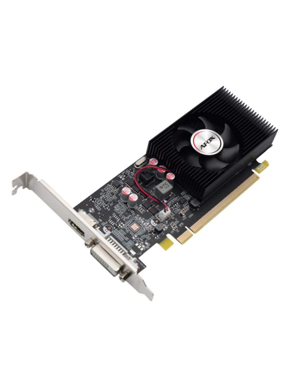 Видеокарта AFOX GT1030 4GB D4 LP Single Fan (AF1030-4096D4L2)