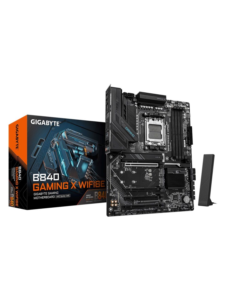 Материнская плата Gigabyte B840 GAMING X WF6E