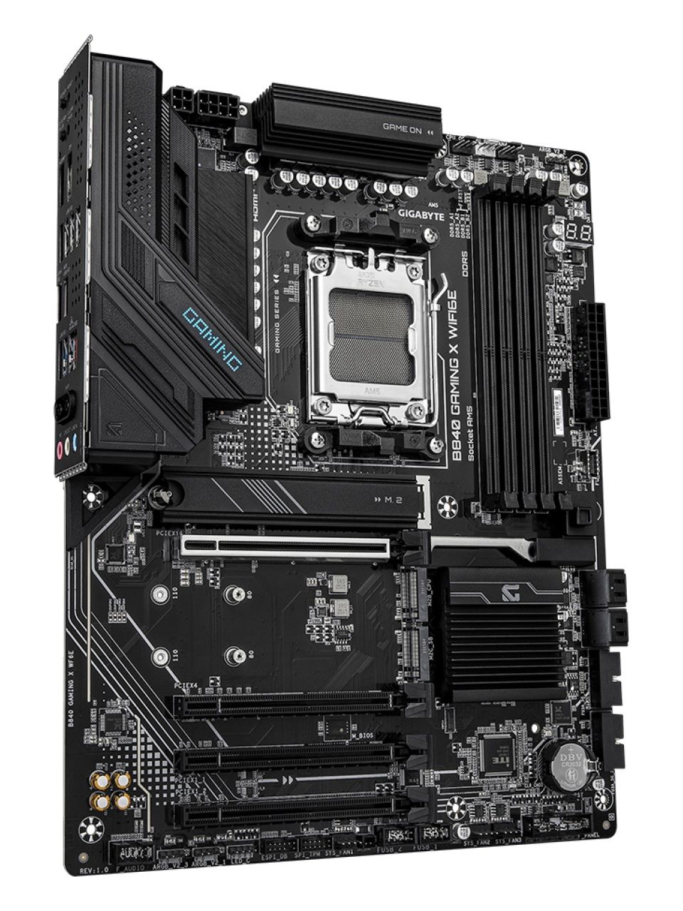 Материнская плата Gigabyte B840 GAMING X WF6E