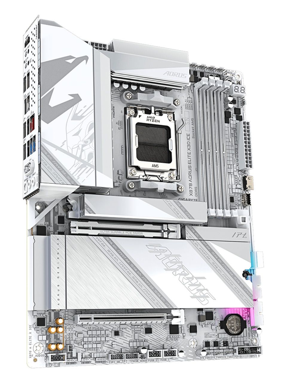 Материнская плата Gigabyte X870 AORUS ELITE X3D ICE