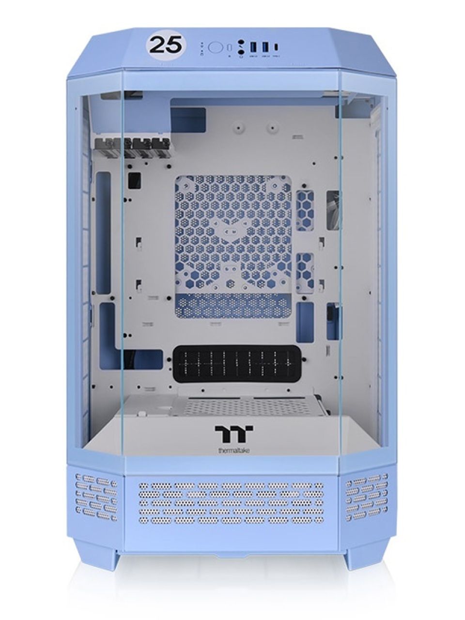 Компьютерный корпус Thermaltake The Tower 300 Hydrangea Blue без Б/П