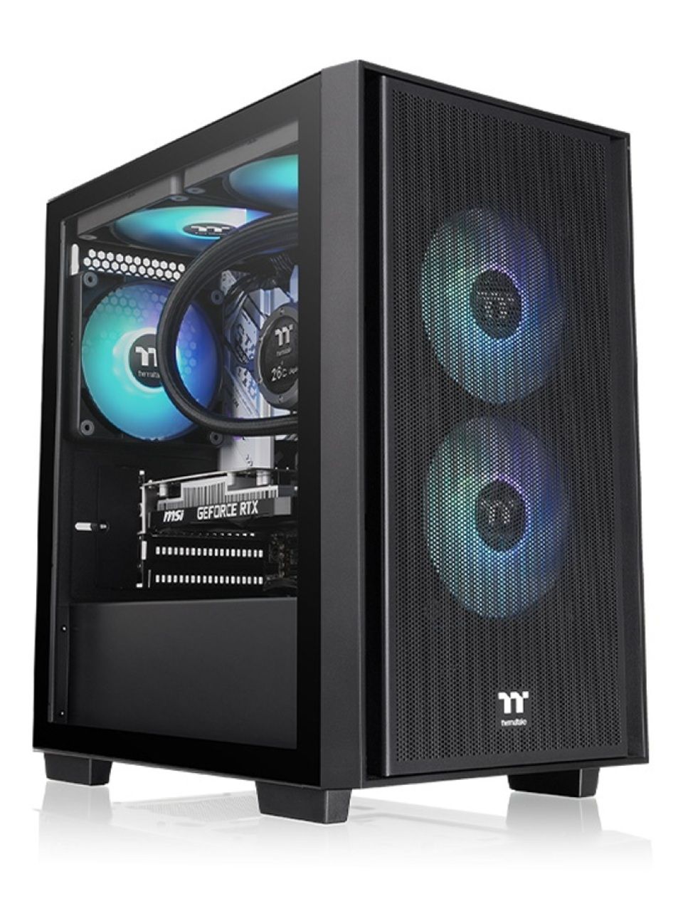 Компьютерный корпус Thermaltake Versa H16 Black без Б/П
