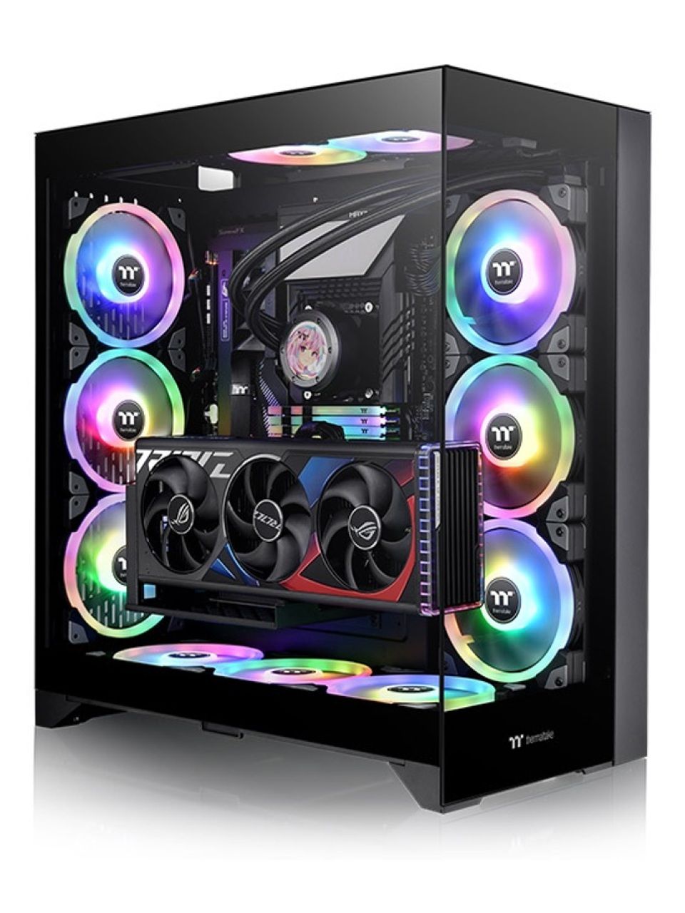 Компьютерный корпус Thermaltake CTE E660 MX Black без Б/П