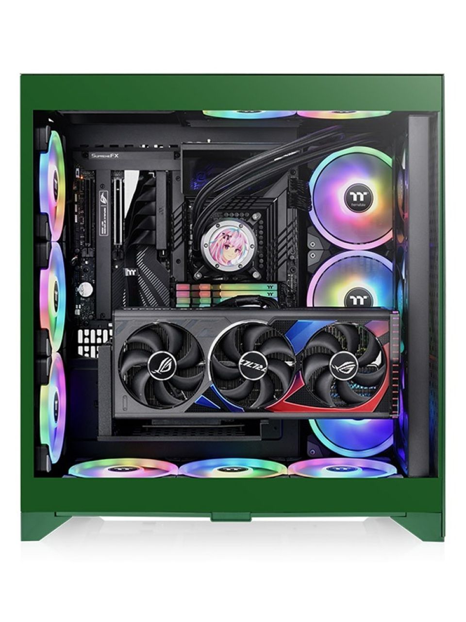 Компьютерный корпус Thermaltake CTE E660 MX Racing Green Б/П