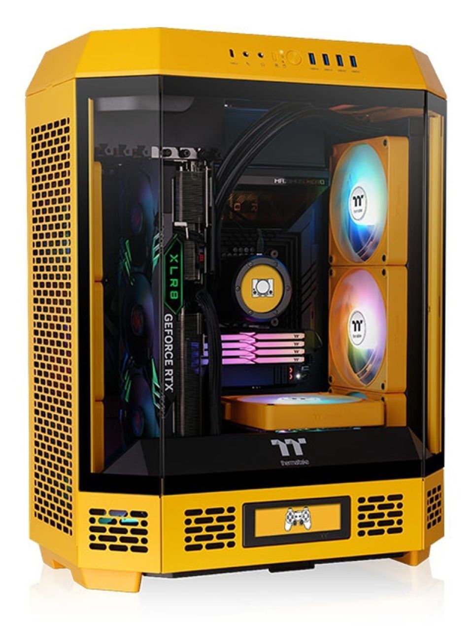 Компьютерный корпус Thermaltake The Tower 600 Bumblebee без Б/П