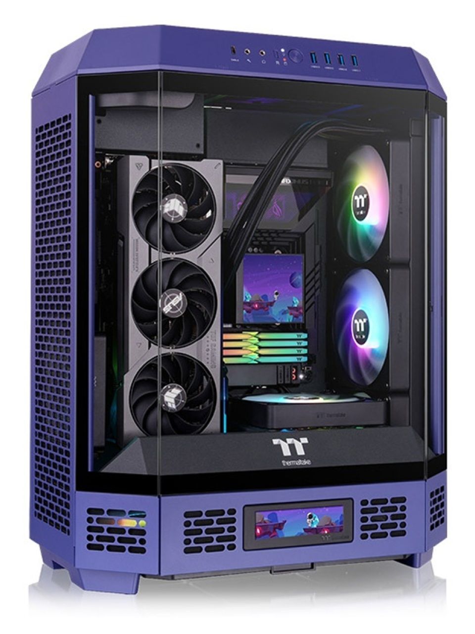 Компьютерный корпус Thermaltake The Tower 600 Future Dusk без Б/П