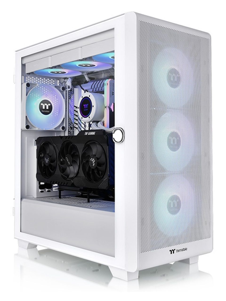 Компьютерный корпус Thermaltake S250 TG White без Б/П
