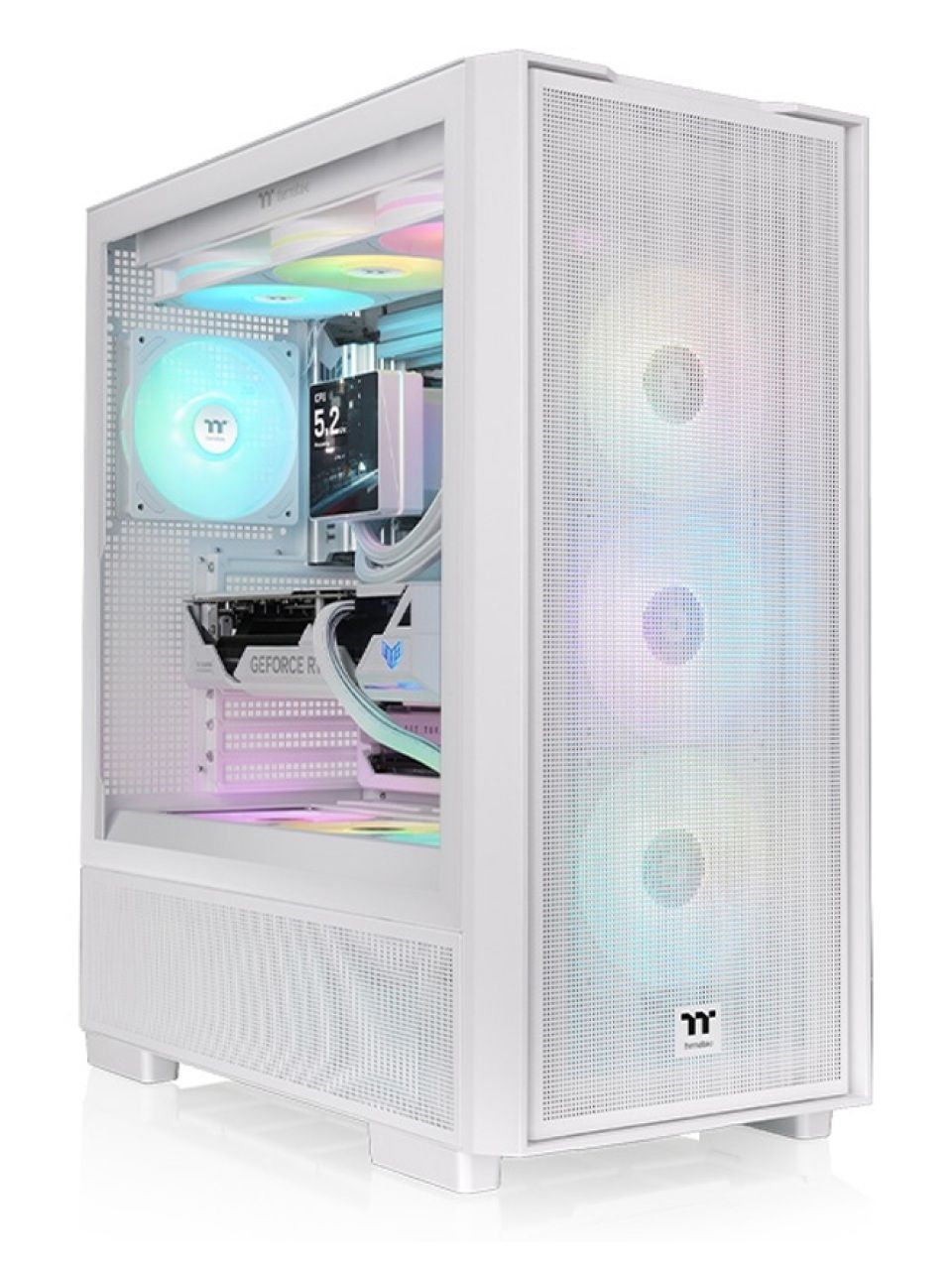 Компьютерный корпус Thermaltake S380 TG White без Б/П