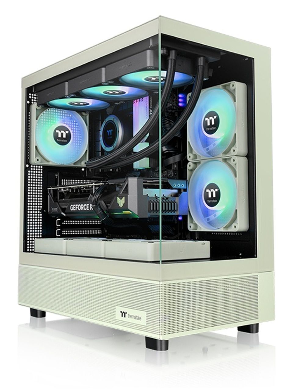 Компьютерный корпус Thermaltake View 270 Plus TG ARGB Matcha Green без Б/П