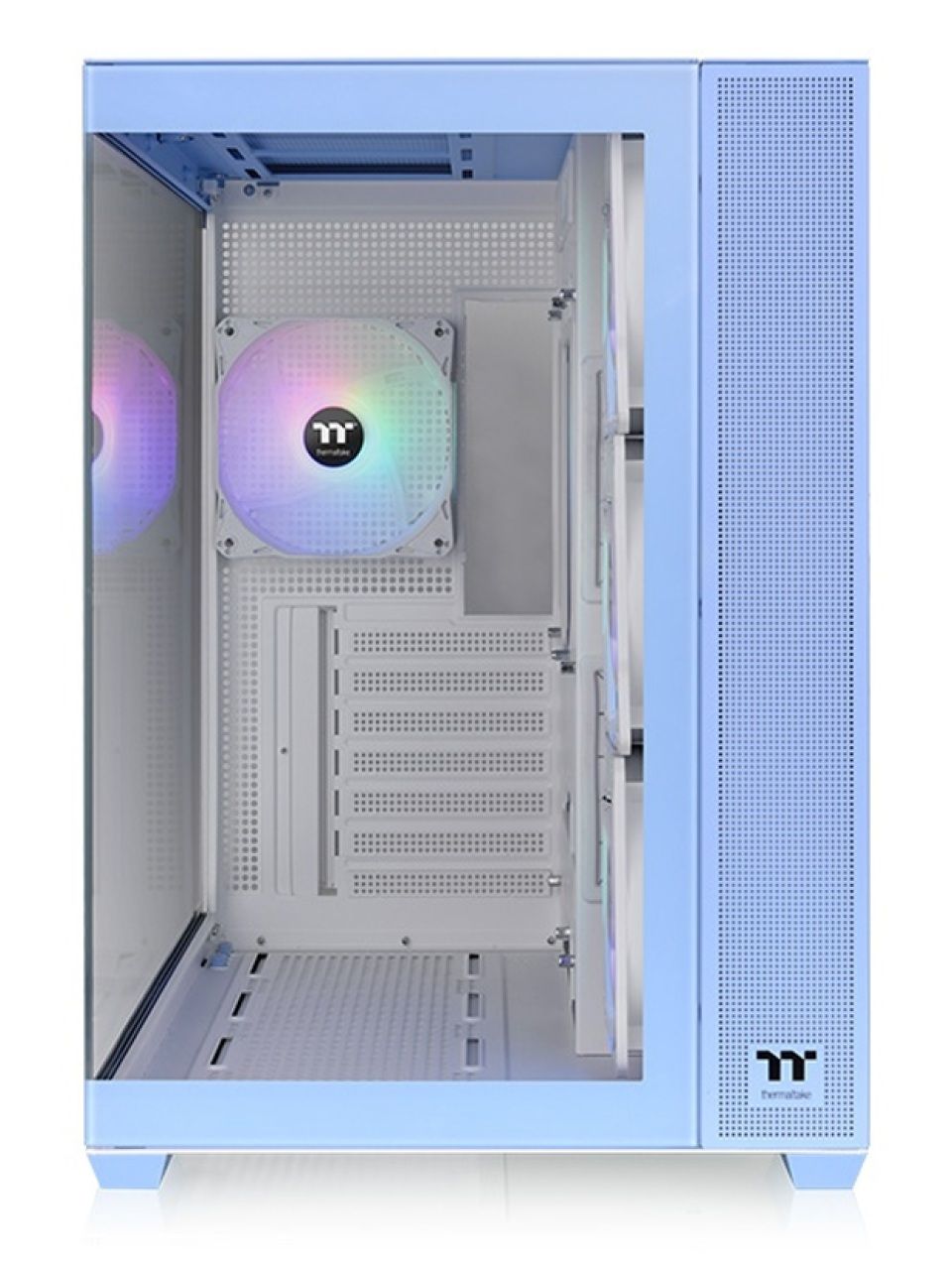 Компьютерный корпус Thermaltake View 380 TG ARGB Hydrangea Blue без Б/П