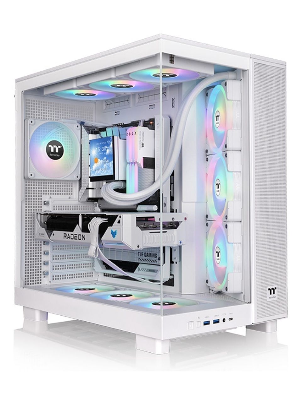 Компьютерный корпус Thermaltake View 380 XL TG ARGB White без Б/П