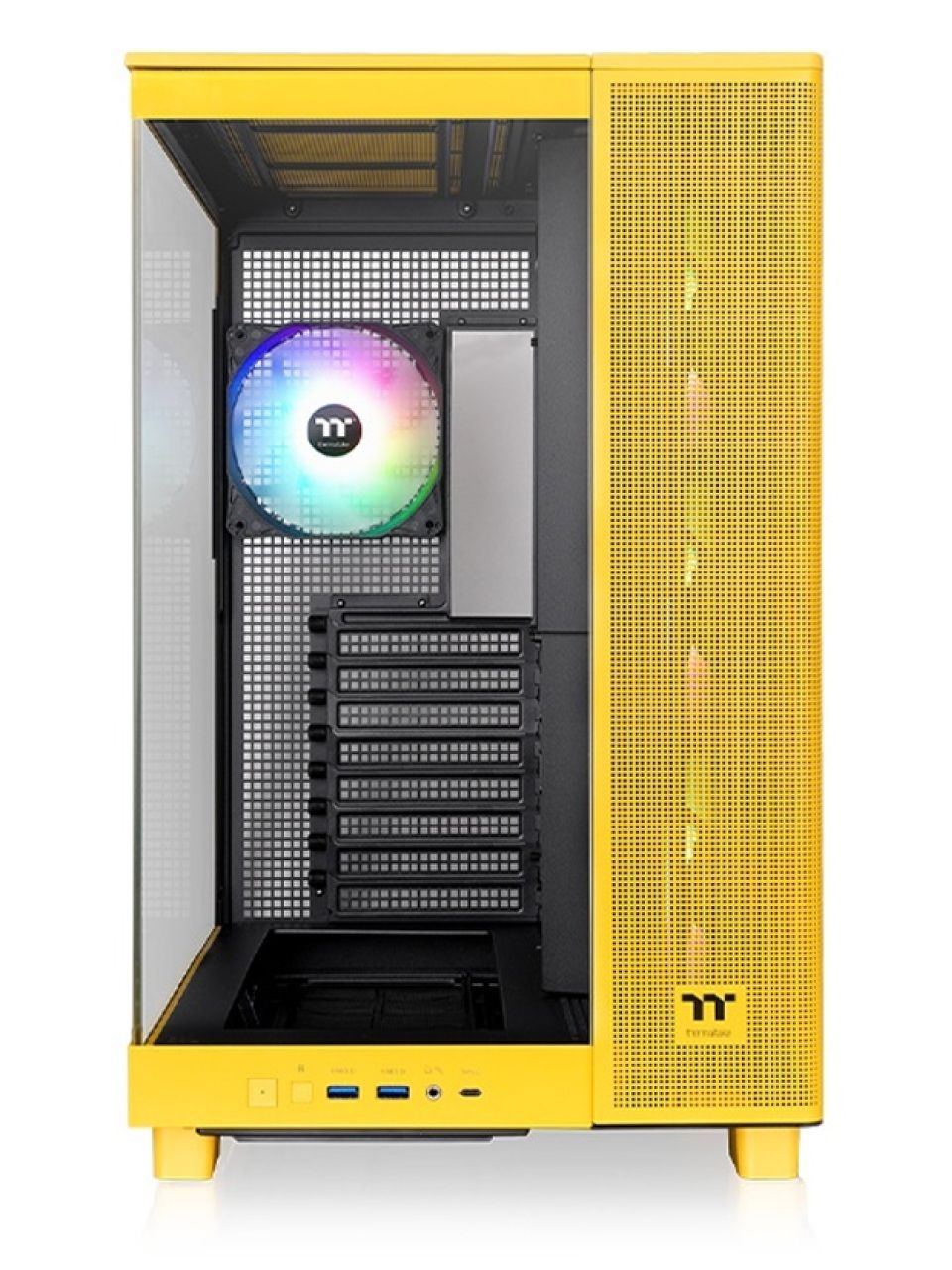 Компьютерный корпус Thermaltake View 380 XL TG ARGB Bumblebee без Б/П