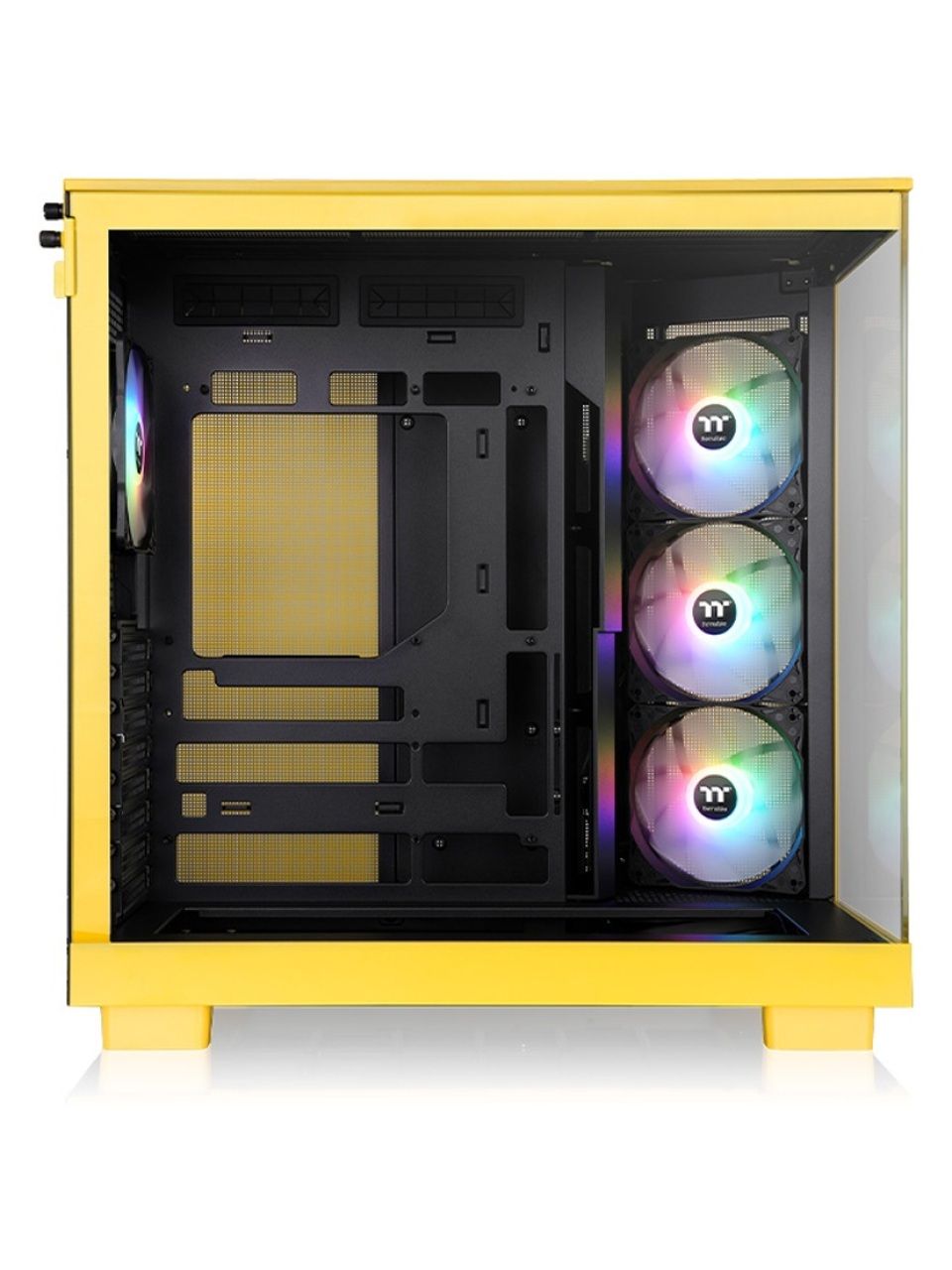 Компьютерный корпус Thermaltake View 380 XL TG ARGB Bumblebee без Б/П