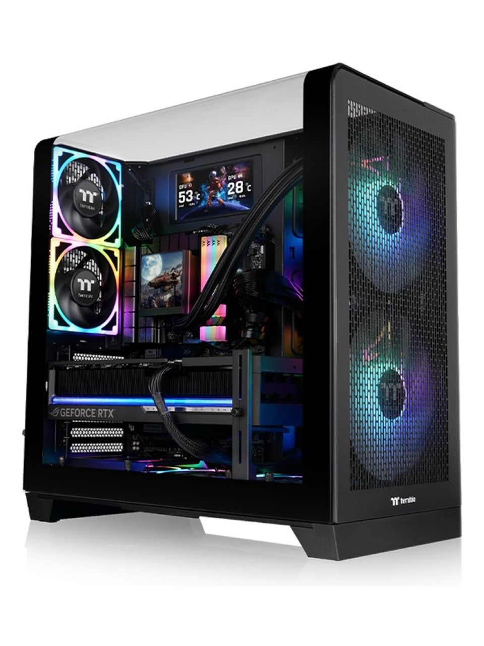 Компьютерный корпус Thermaltake View 390 Air Black без Б/П