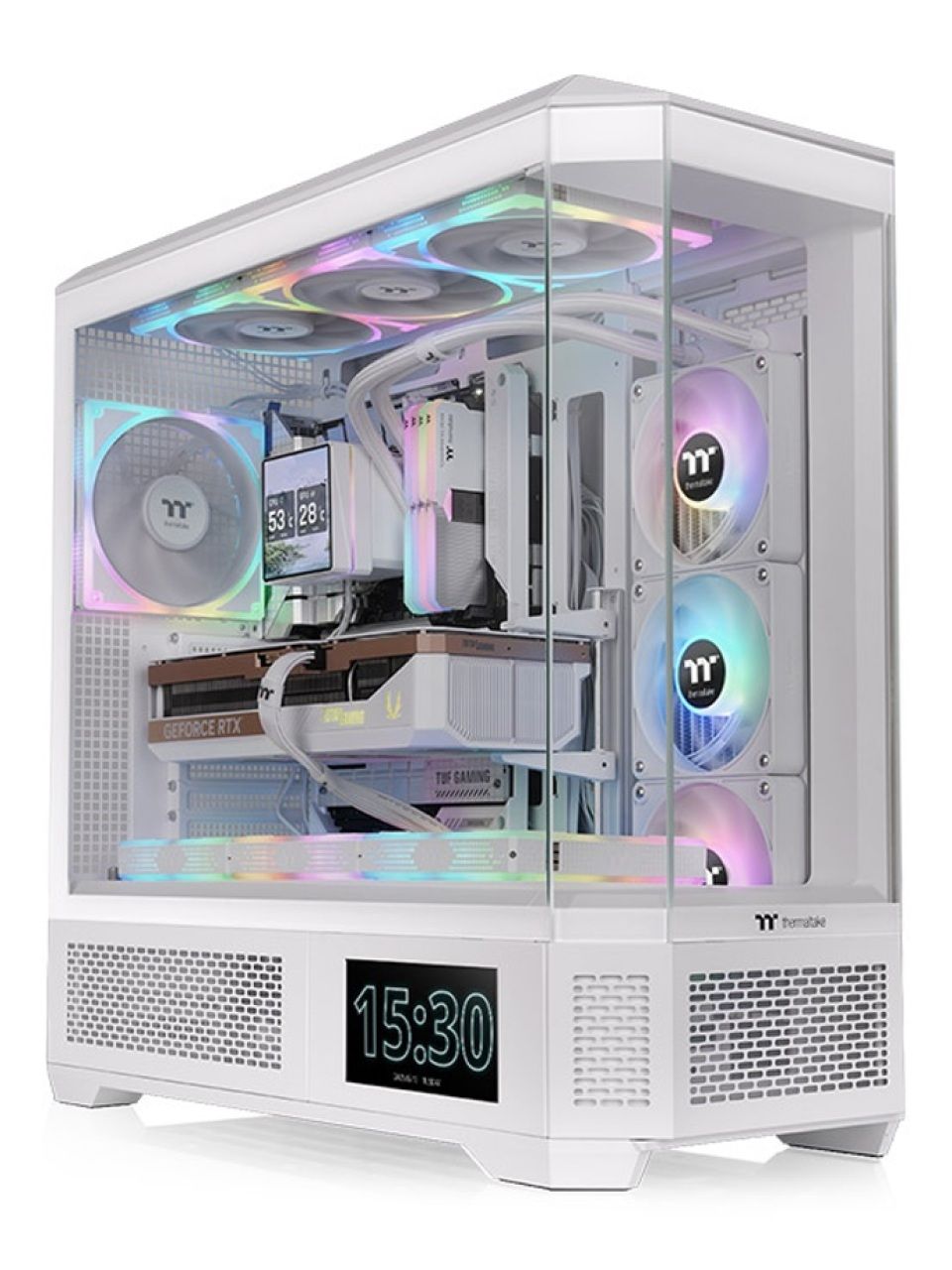 Компьютерный корпус Thermaltake View 600 TG White без Б/П