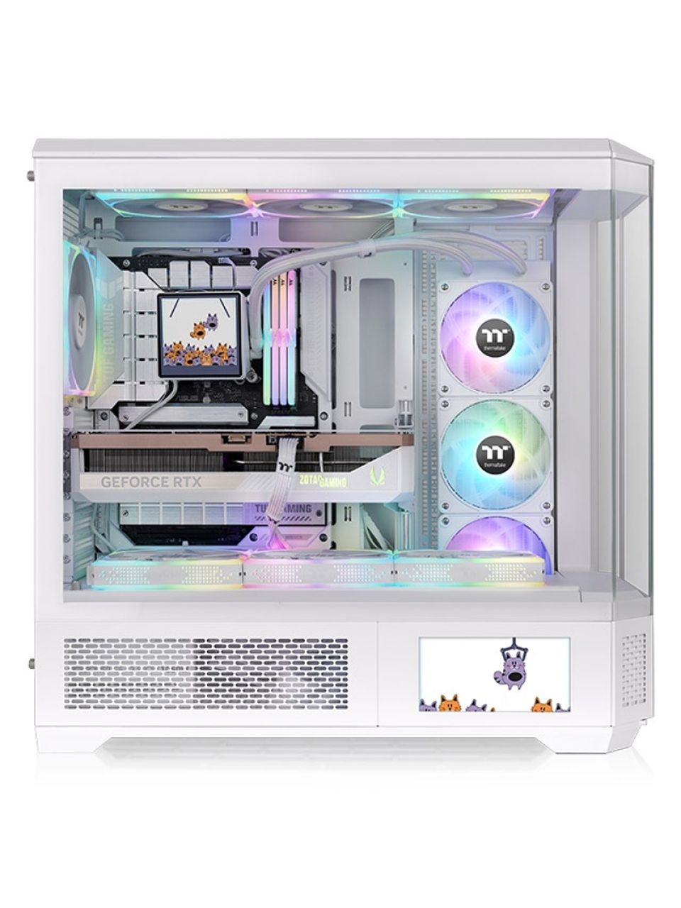 Компьютерный корпус Thermaltake View 600 TG White без Б/П