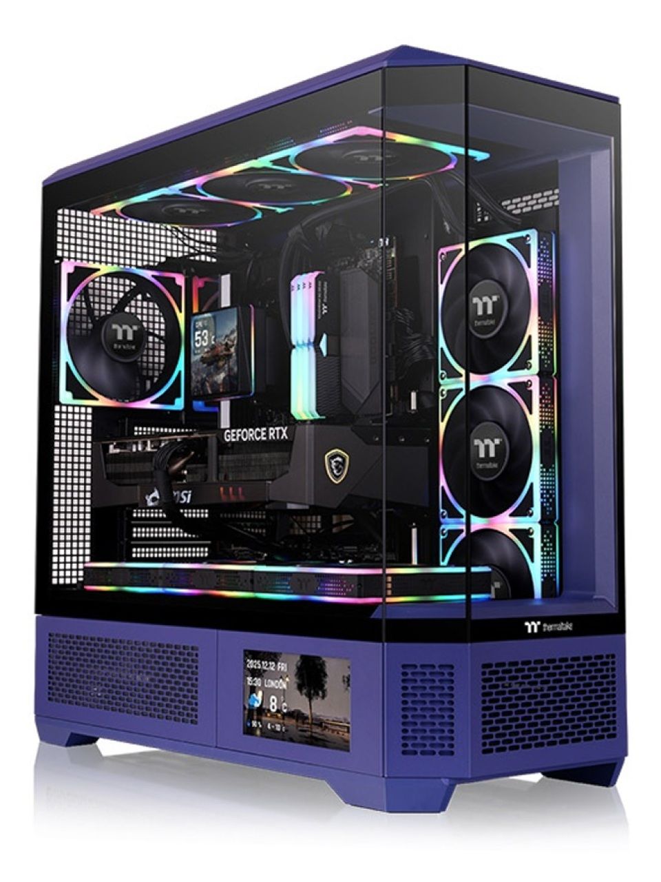 Компьютерный корпус Thermaltake View 600 TG Future Dusk без Б/П