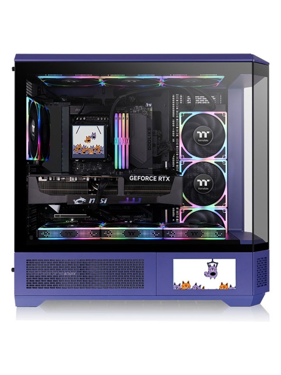 Компьютерный корпус Thermaltake View 600 TG Future Dusk без Б/П