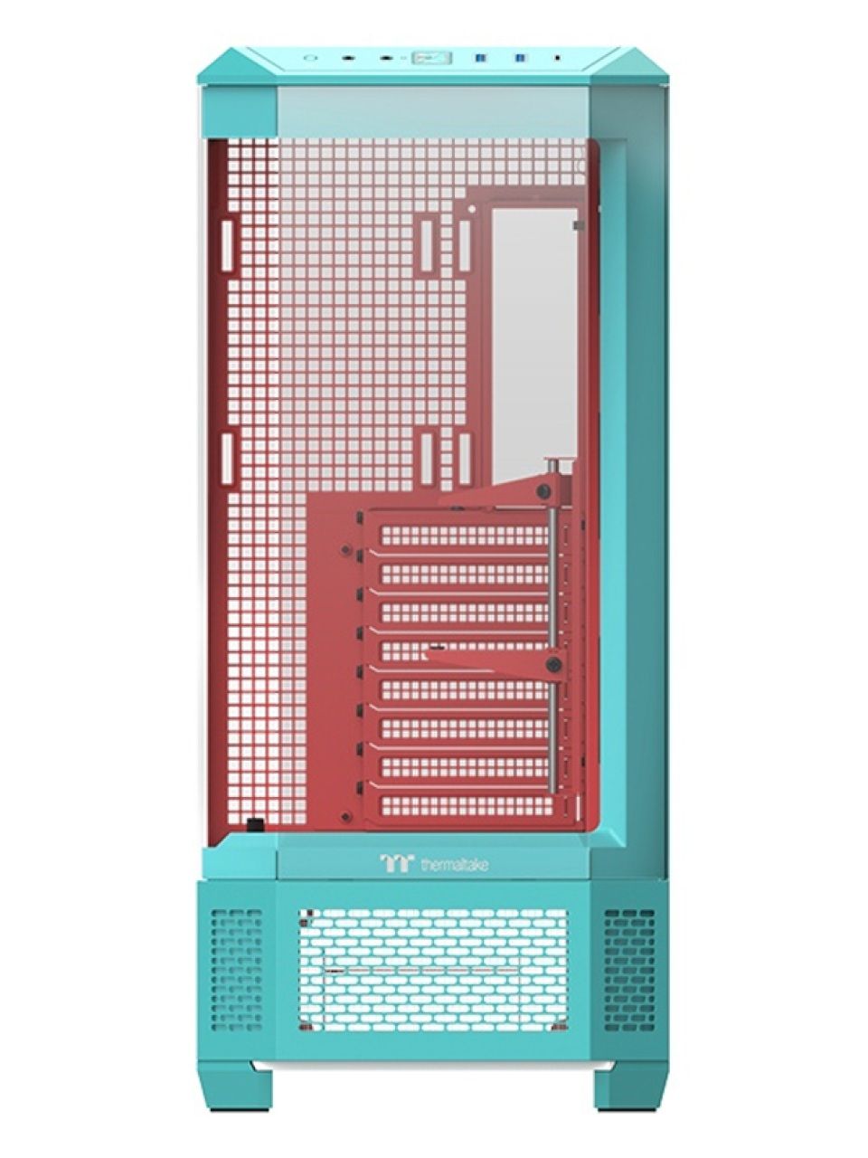 Компьютерный корпус Thermaltake View 600 TG Mint Strawberry без Б/П