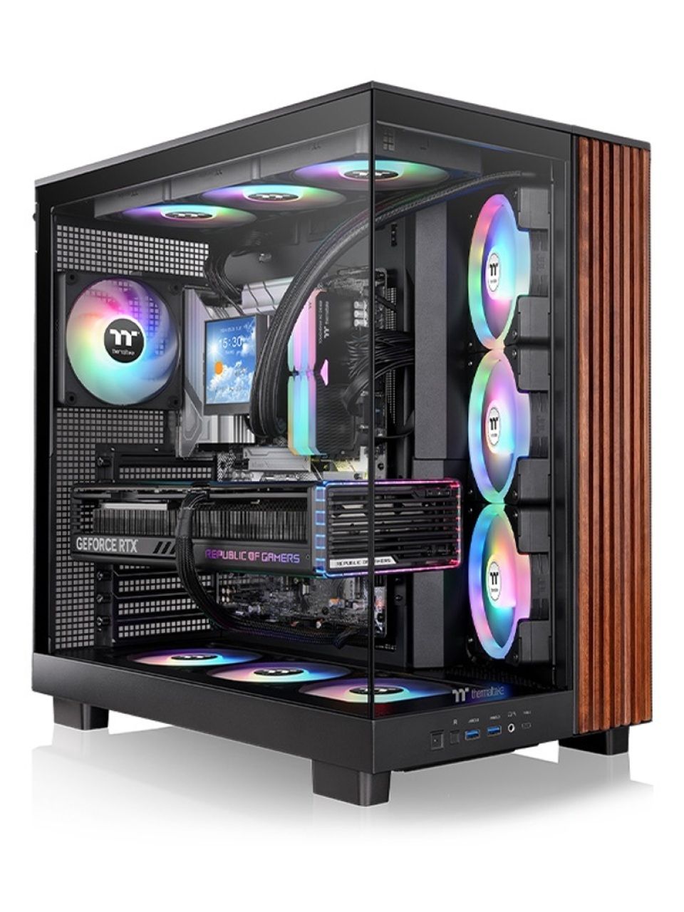 Компьютерный корпус Thermaltake View 380 XL WS ARGB Black без Б/П