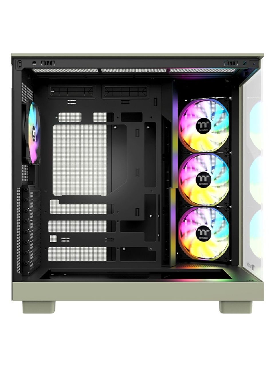 Компьютерный корпус Thermaltake View 380 XL WS ARGB Matcha Green без Б/П
