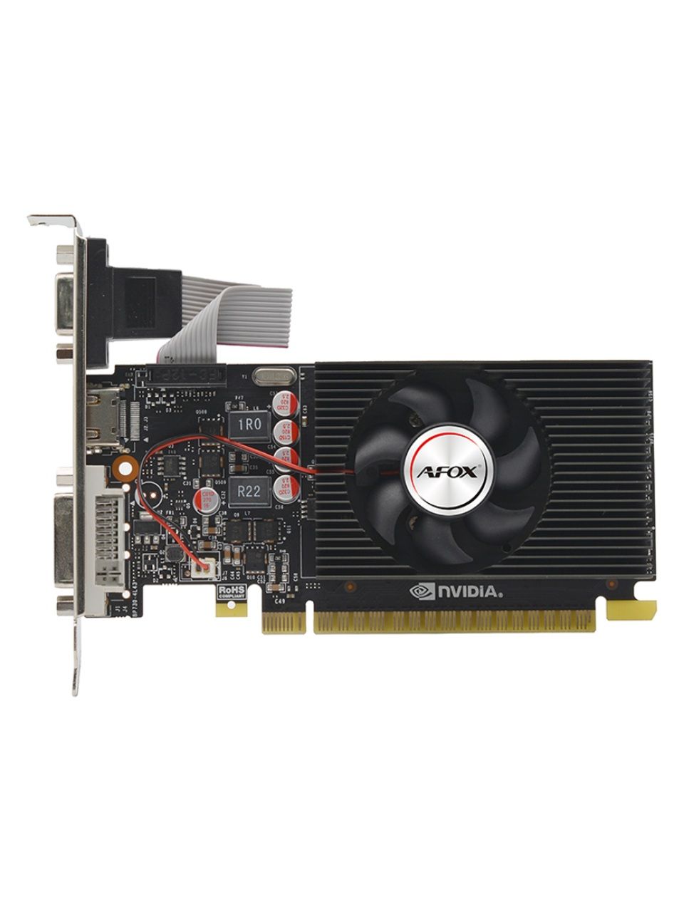 Видеокарта AFOX GT240 1GB D3 LP Single Fan (AF240-1024D3L2-V2)