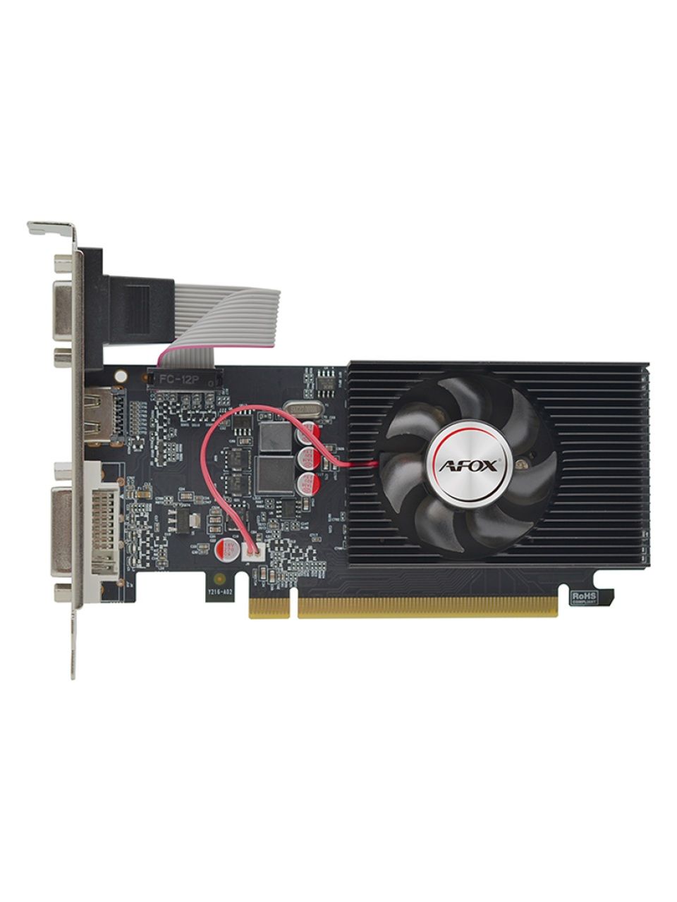 Видеокарта AFOX GT220 1GB D3 LP Single Fan (AF220-1024D3L2)
