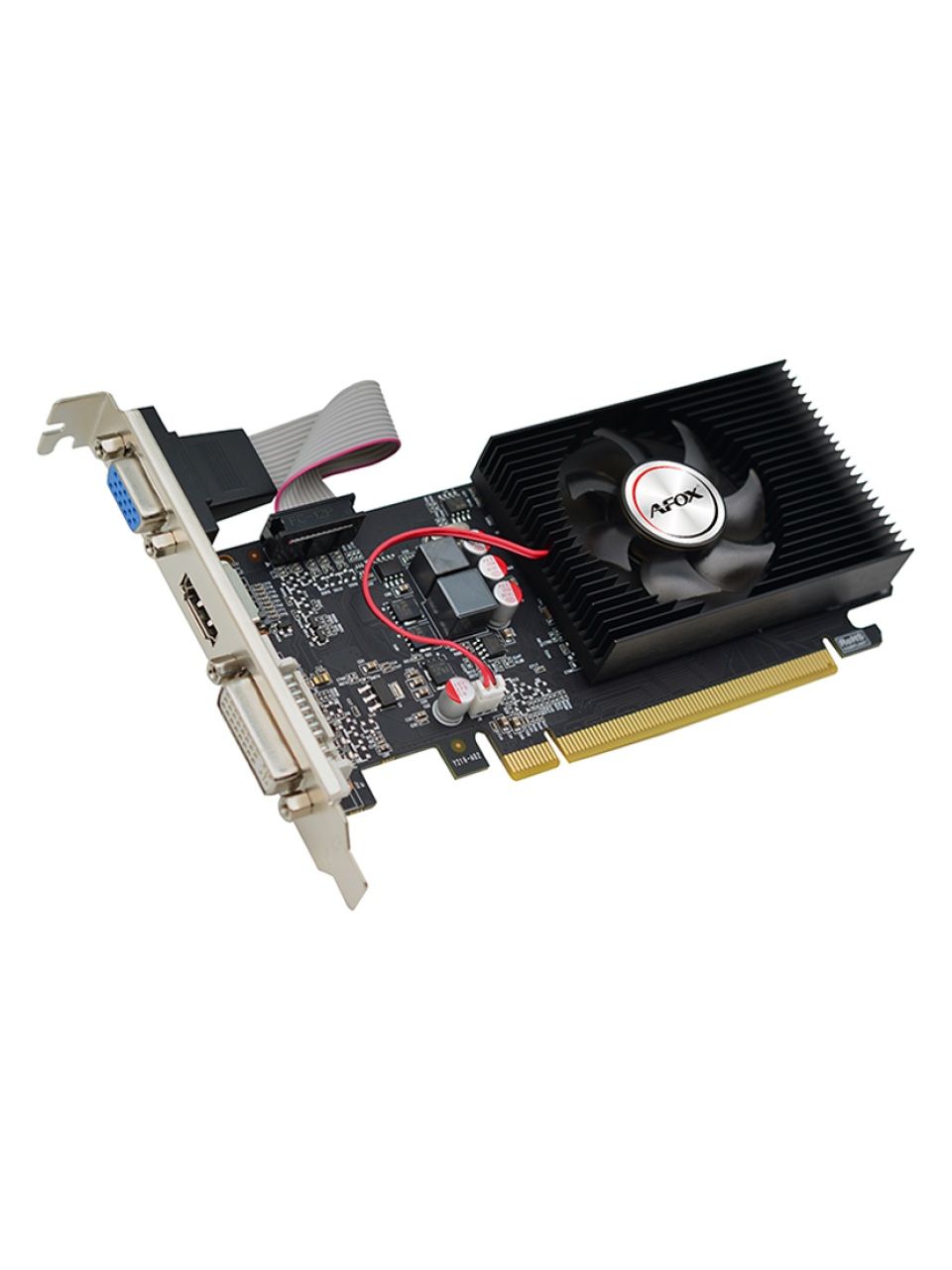 Видеокарта AFOX GT220 1GB D3 LP Single Fan (AF220-1024D3L2)