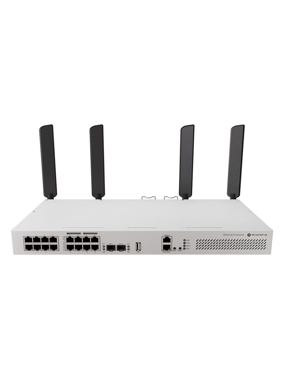 Коммутатор MikroTik CRS418-8P-8G-2S+5axQ2axQ-RM