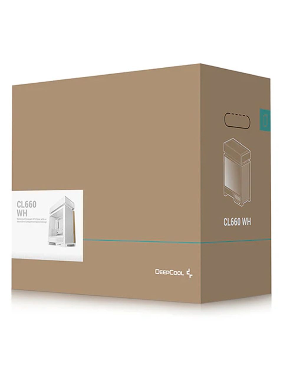 Компьютерный корпус Deepcool CL660 WH без Б/П