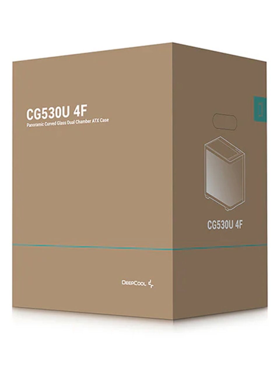 Компьютерный корпус Deepcool CG530U 4F без Б/П