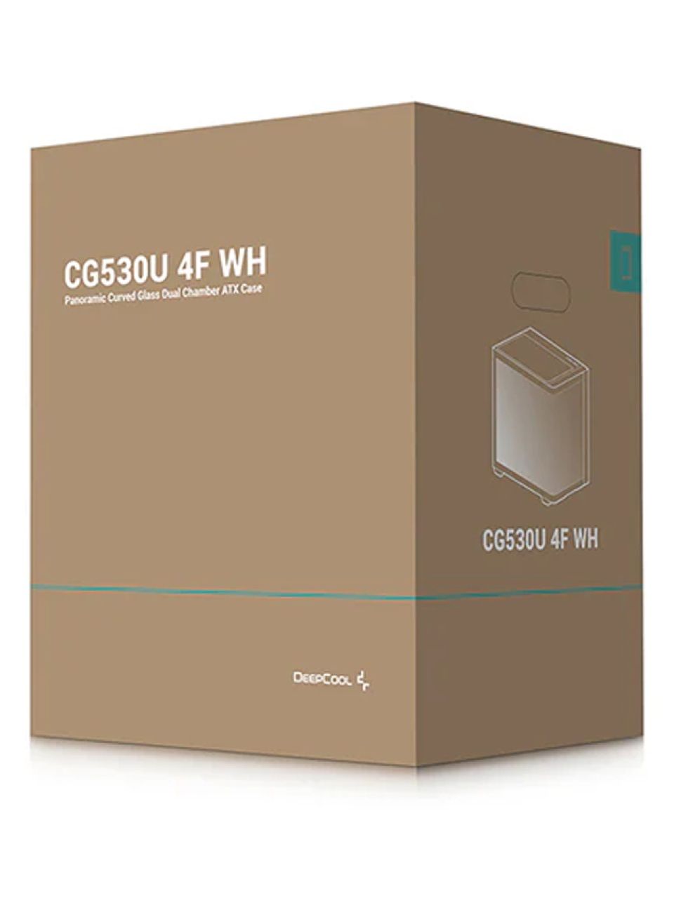 Компьютерный корпус Deepcool CG530U 4F WH без Б/П