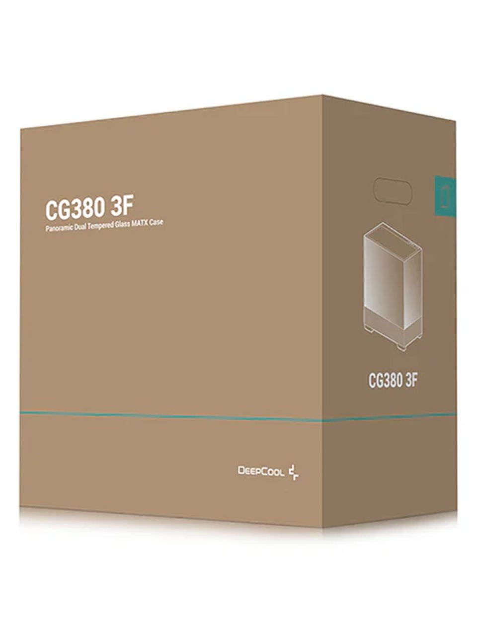 Компьютерный корпус Deepcool CG380 3F без Б/П